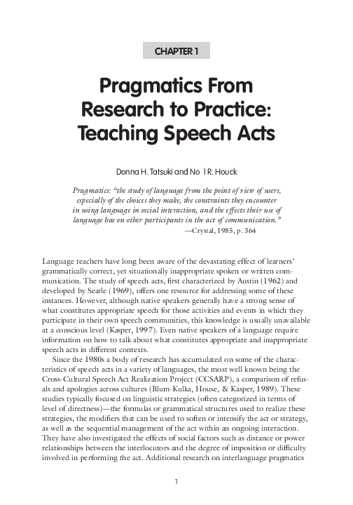 Pragmatics exercises with answers image