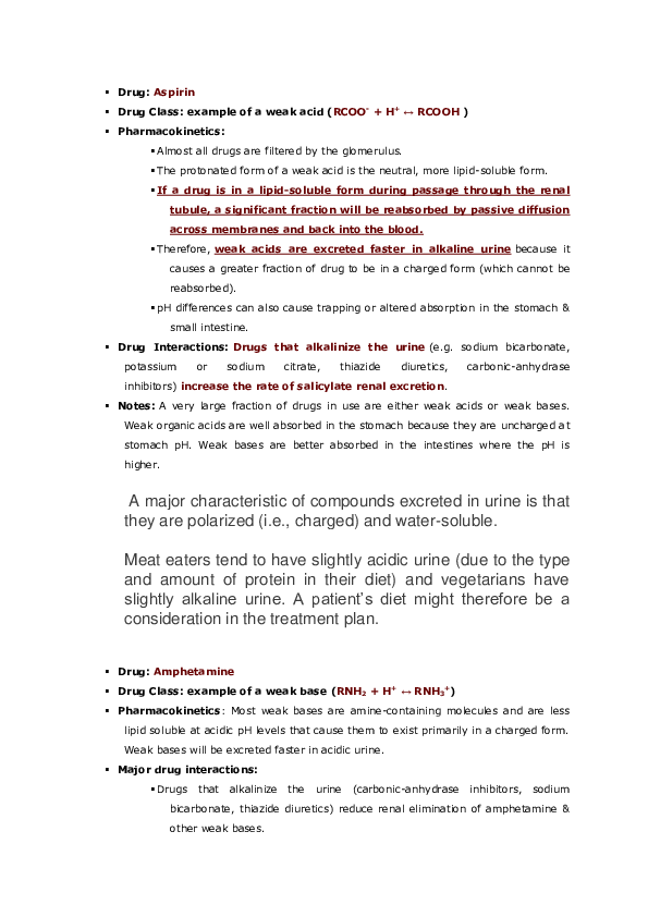 (DOC) Urinary excretion of aspirin Norsuhaida Ali Academia.edu