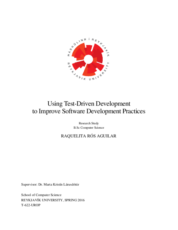 (PDF) Using Test-Driven Development to Improve Software Development ...