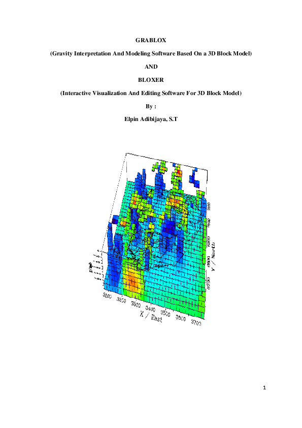 (PDF) GRABLOX (Gravity Interpretation And Modeling Software Based On a