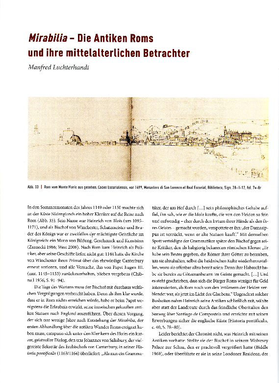 Pdf Mirabilia Die Antiken Roms Und Ihre Mittelalterlichen Betrachter In Wunder Roms Im Blick Des Nordens Von Der Antike Bis Zur Gegenwart Catalogue Of The Exhibition Diozesan Museum Paderborn 2017 Ed C