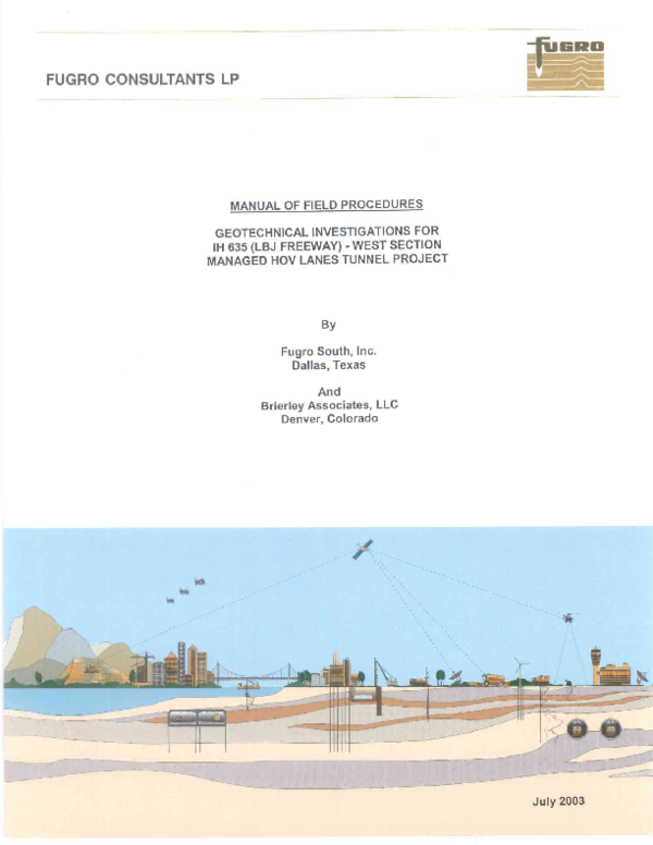 (PDF) Manual of Field Procedures
