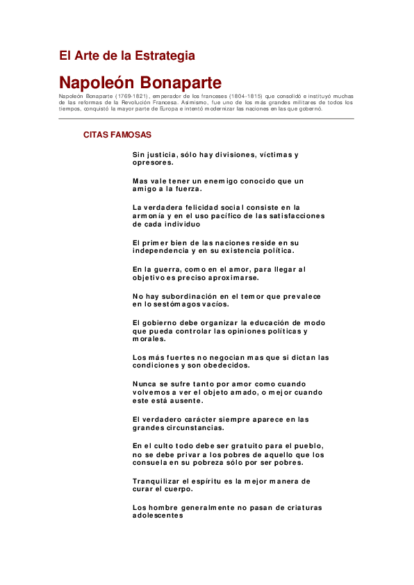 (PDF) El Arte de la Estrategia