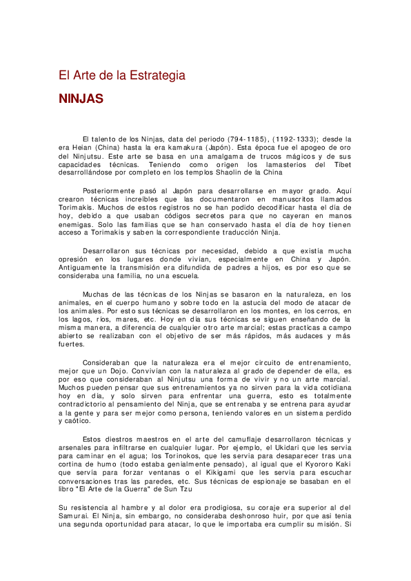 (PDF) El Arte de la Estrategia