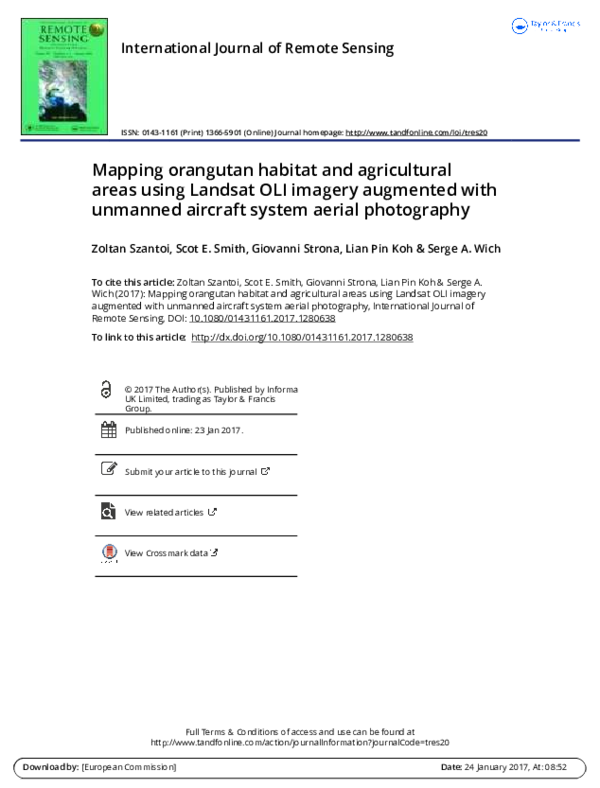 Aerial feeding picture