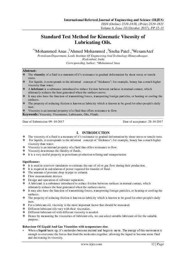 (PDF) Designation D 445 01 Standard Test Method for Kinematic