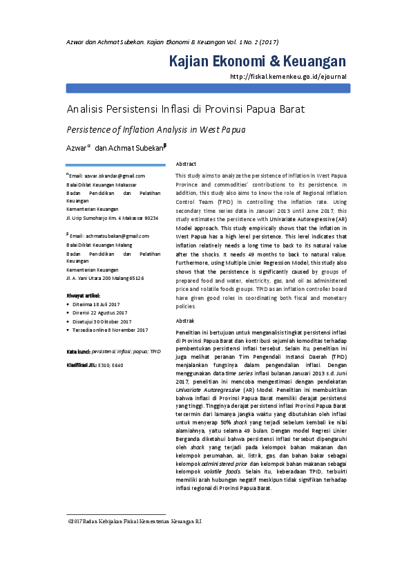 Atur inflasi, Pemprov Papua Barat tingkatkan koordinasi lintas sektor