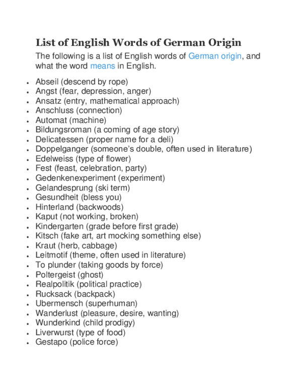 (DOC) Englishgerman words.docx Katsuyoshi Quimno Academia.edu