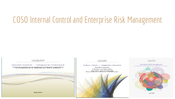 (PDF) COSO Internal Control and Enterprise Risk Management