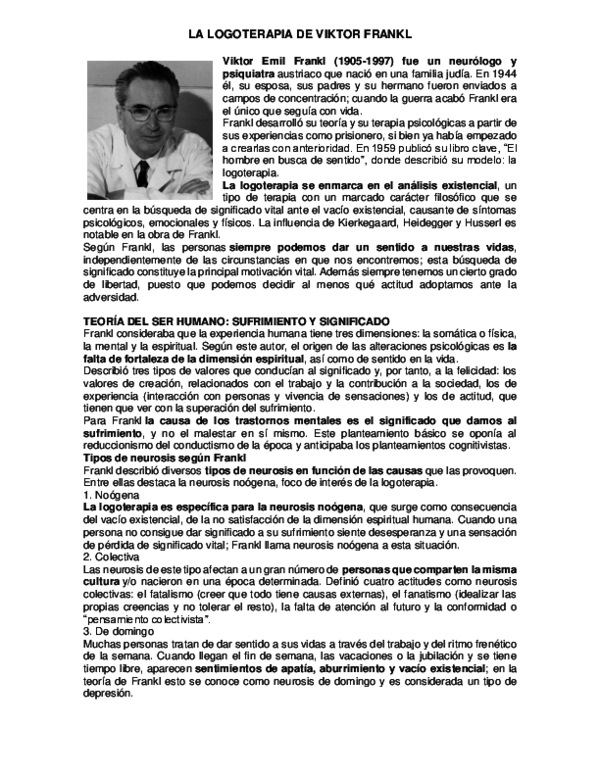 (DOC) LA LOGOTERAPIA DE VIKTOR FRANKL
