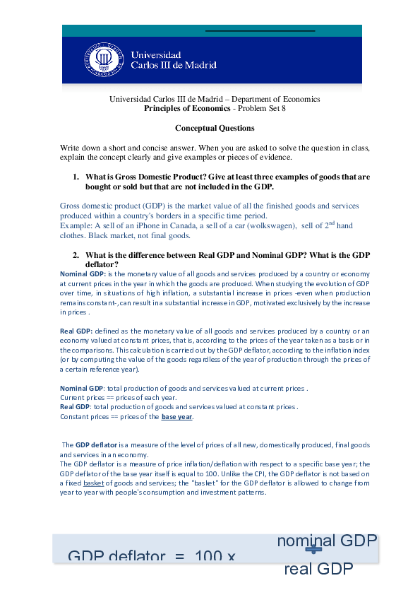 doc principles problemset8 solut ash watter academia edu what is not included in gdp