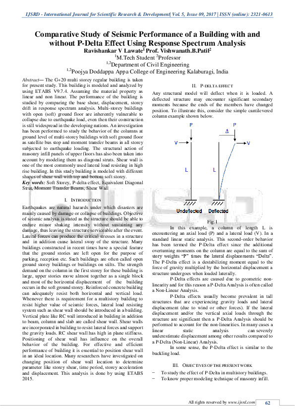 (PDF) Comparative Study of Seismic Performance of a Building with and ...