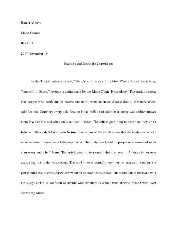 (DOC) Bio lab paper