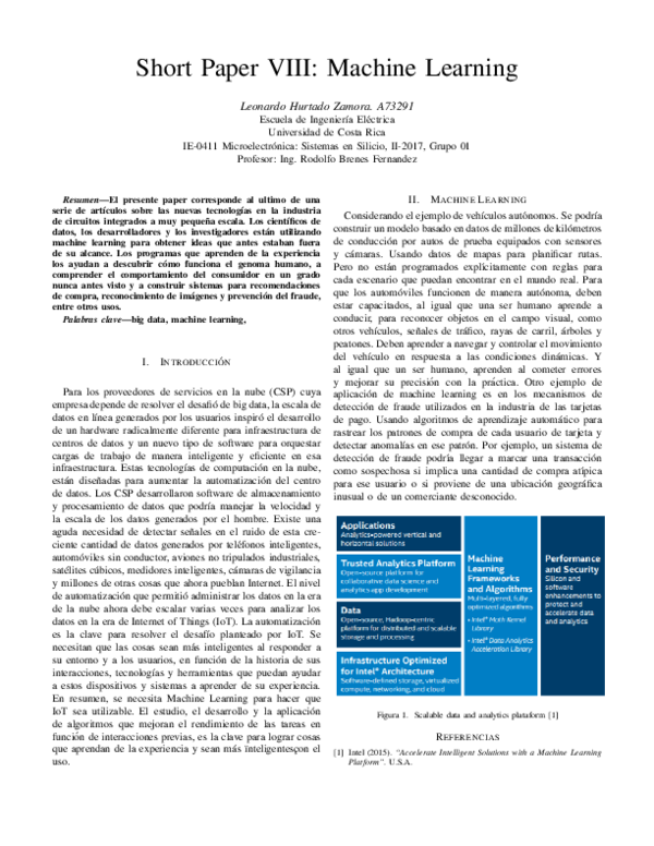 (PDF) Machine Learning A73291