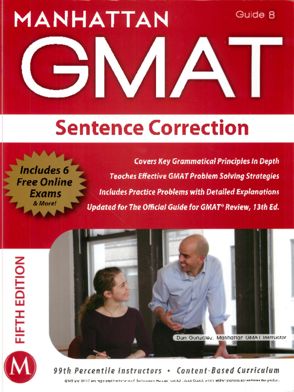 (PDF) Gmat Sentence Correction Book Manuel Zecua Academia.edu