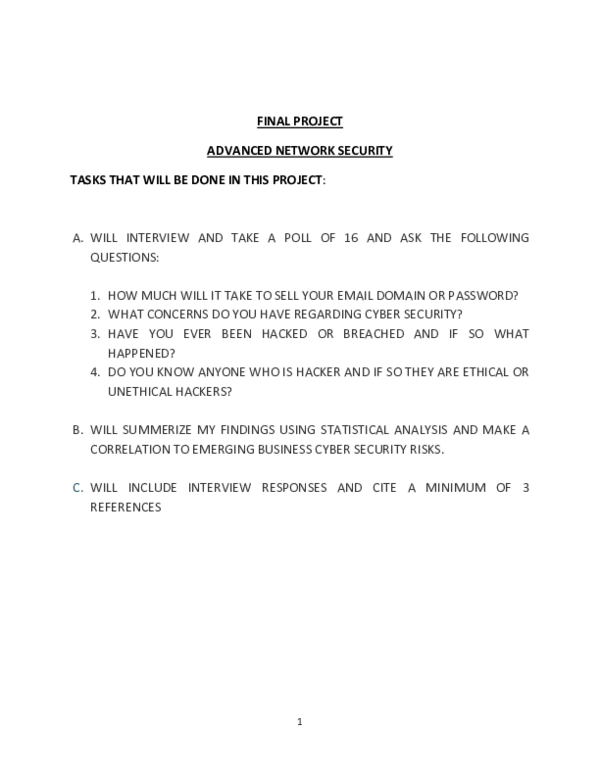 (DOC) Final Project ADVANCE NETWORK SECURITY