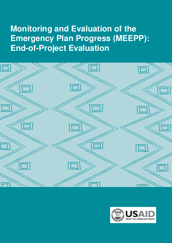 (PDF) Monitoring and Evaluation of the Emergency Plan Progress (MEEPP ...
