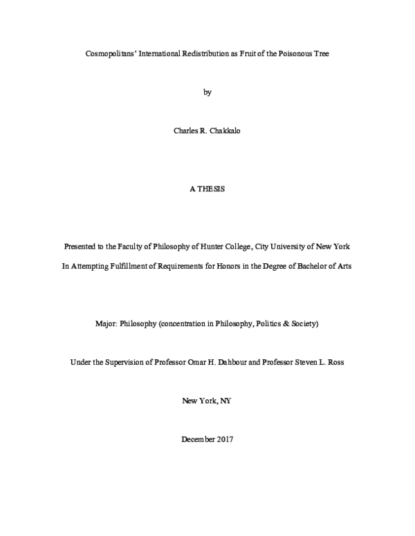 Inequality thesis statement examples image