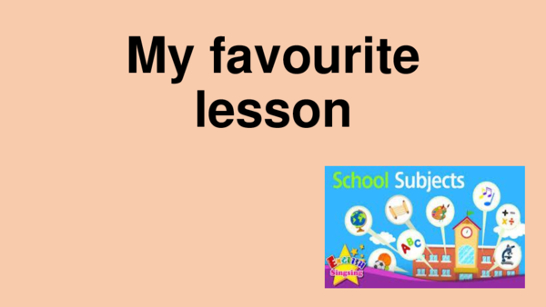 (PPT) My favourite lesson