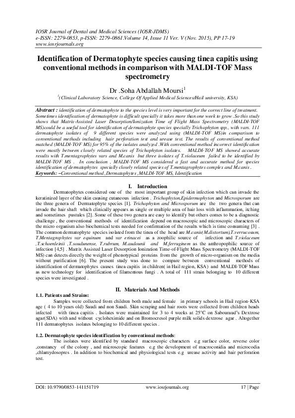 Thesis on dermatophytes 03 image