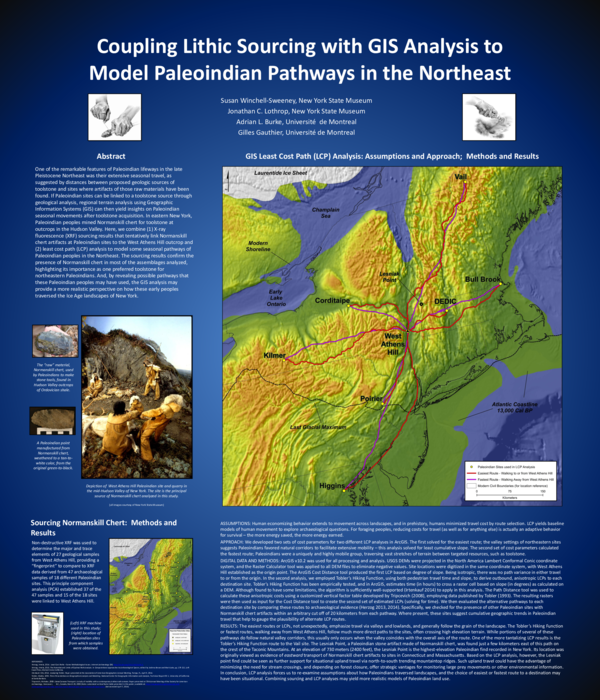 (PDF) POSTER: Coupling Lithic Sourcing with Least Cost Path Analysis to ...