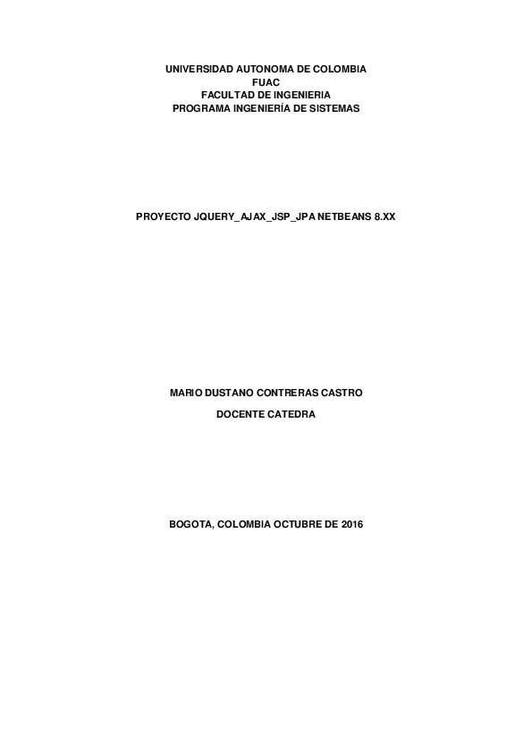 (PDF) UNIVERSIDAD AUTONOMA DE COLOMBIA FUAC FACULTAD DE INGENIERIA