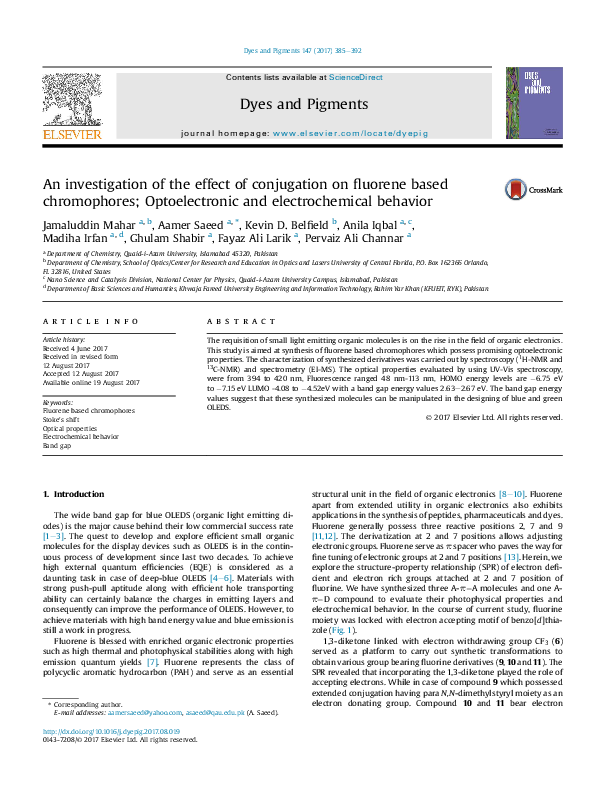 (PDF) Dyes and Pigments.pdf Dr Fayaz Ali Larik Academia.edu