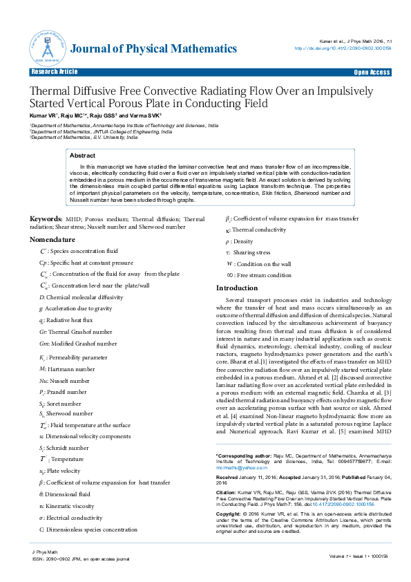 (PDF) Journal of Physical Mathematics