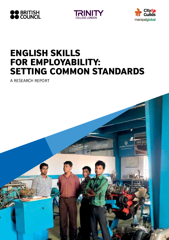 (PDF) ENGLISH SKILLS FOR EMPLOYABILITY: SETTING COMMON STANDARDS