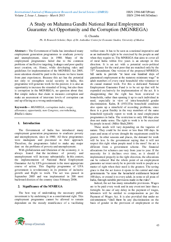 Mgnrega project pdf picture