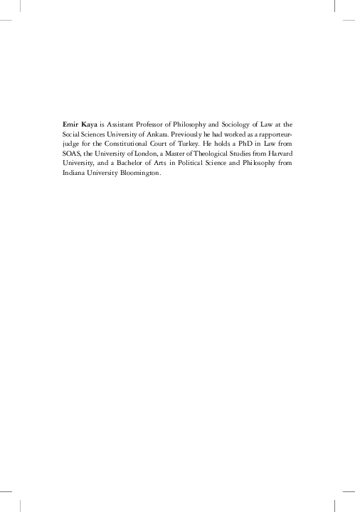 (PDF) Secularism and State Religion in Modern Turkey : Law, Policy ...
