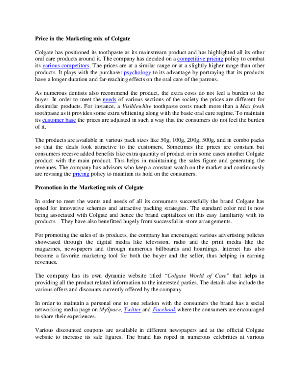 Colgate origin country image