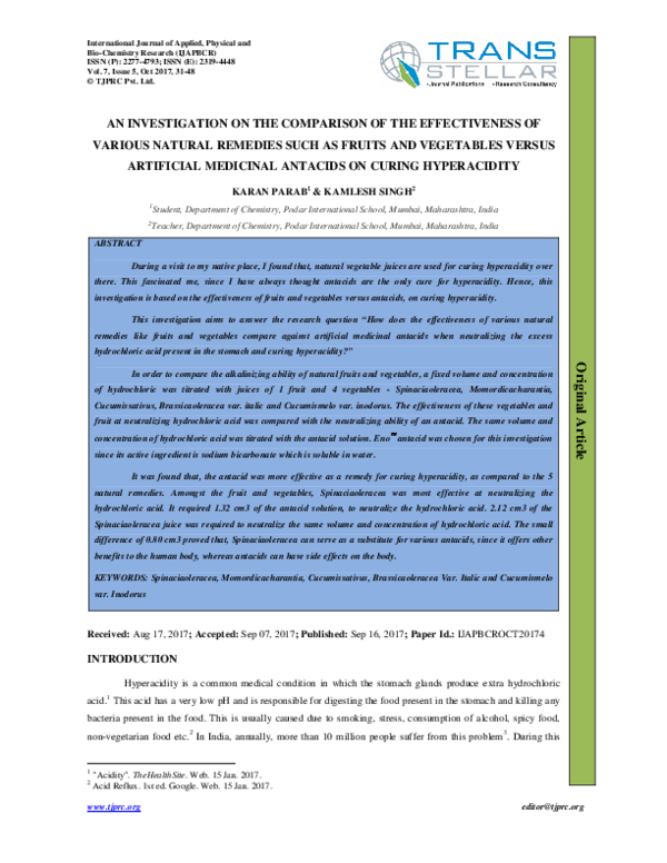 (PDF) AN INVESTIGATION ON THE COMPARISON OF THE EFFECTIVENESS OF