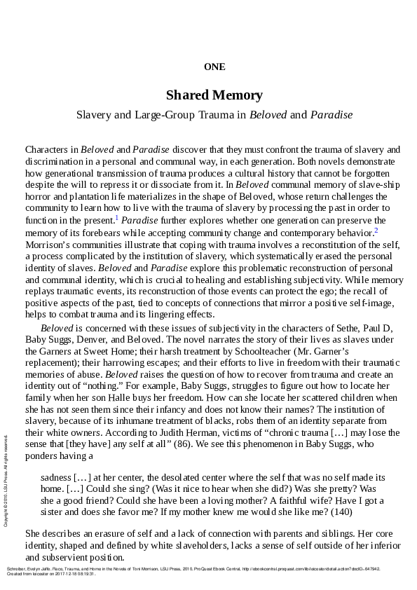 Toni morrison beloved picture