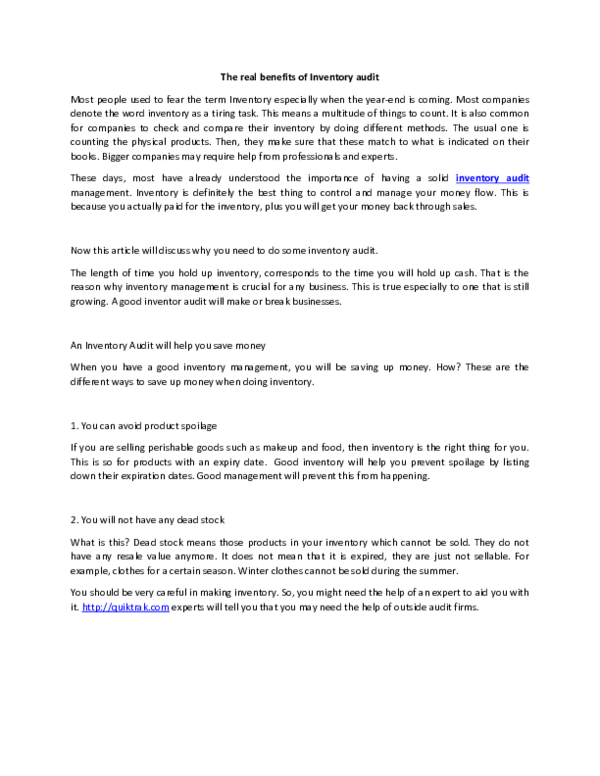 Inventory audit company image