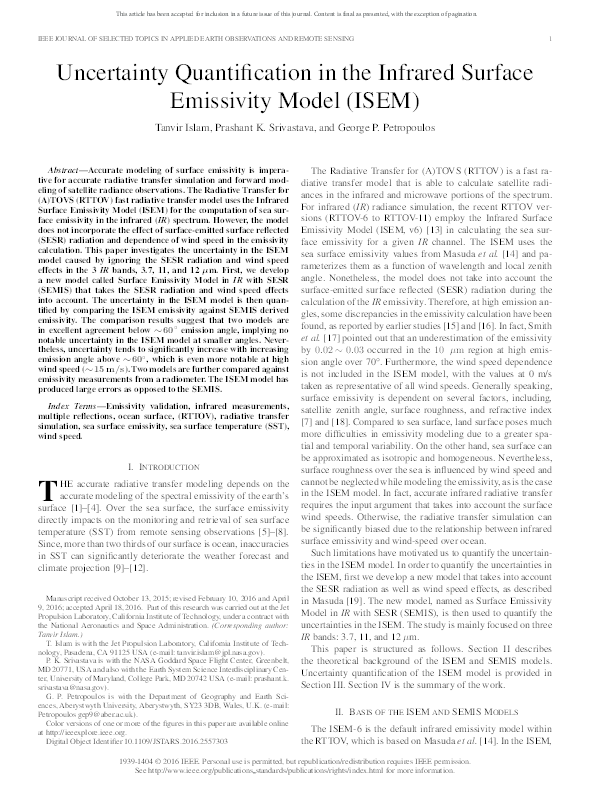  pdf ieee journal of selected topics in applied earth observations and