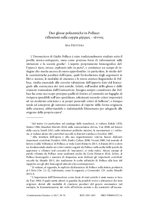 Glosses over meaning picture