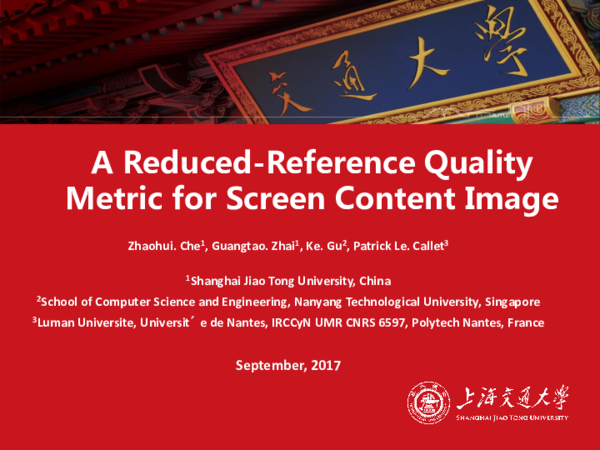 (PDF) A Reduced-Reference Quality Metric for Screen Content Image ...