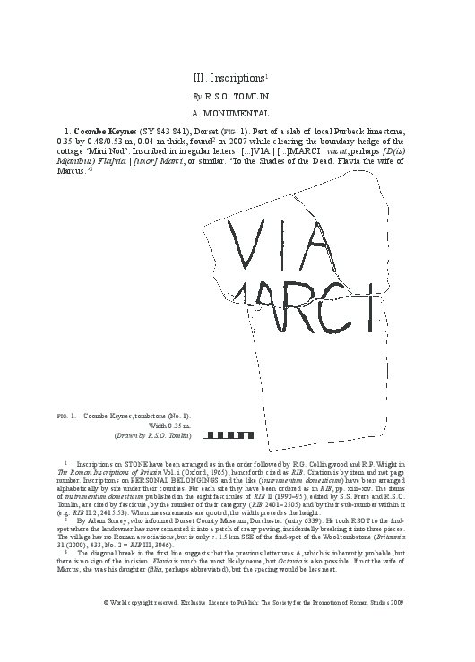 (PDF) Roman Britain in 2008-Inscriptions.pdf
