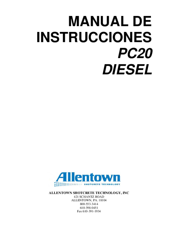 (PDF) PC20 Diesel Spanish dave laasee Academia.edu