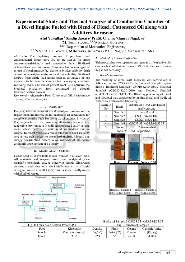 (PDF) Experimental Study and Thermal Analysis of a Combustion Chamber ...
