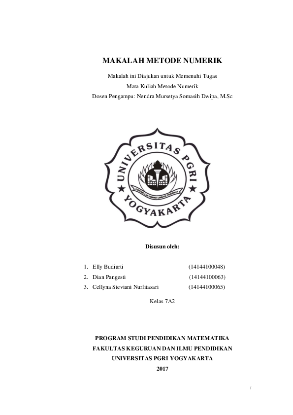 (DOC) METODE SECANT