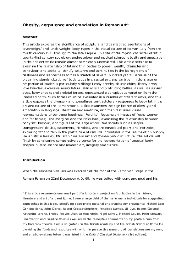 Essay on corpulence 08 image