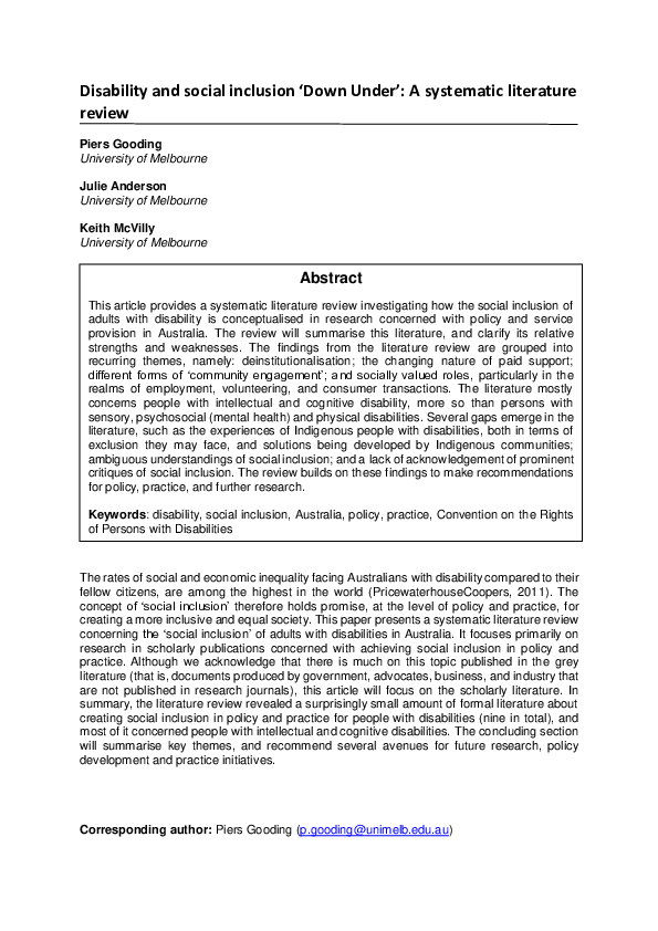 Piers literature review picture