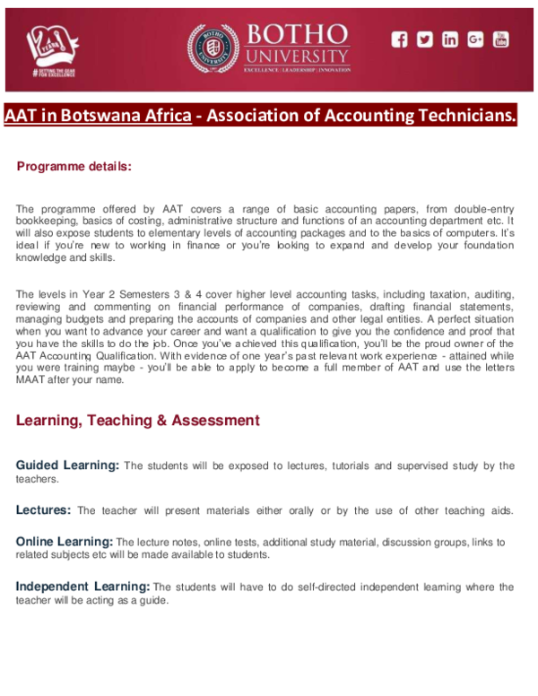 (PDF) AAT in Botswana Africa Association