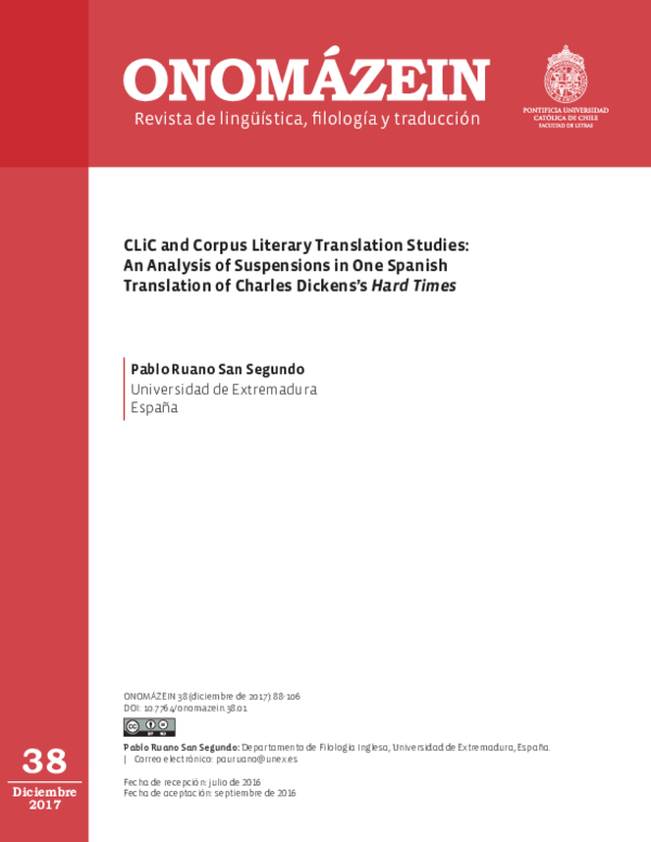 (PDF) ( 2017) "CLiC and Corpus Literary Translation Studies An