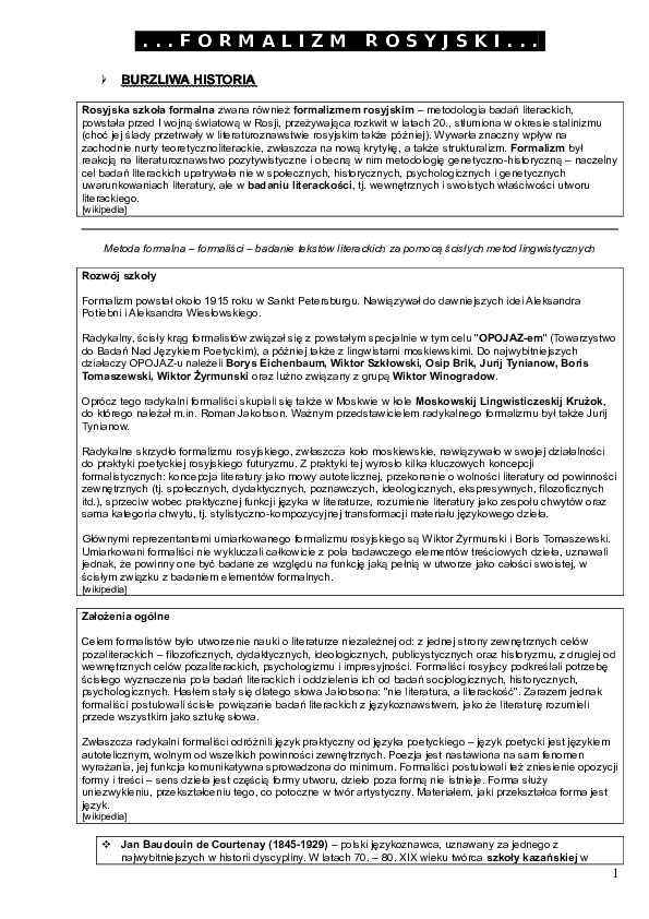(DOC) FORMALIZM ROS