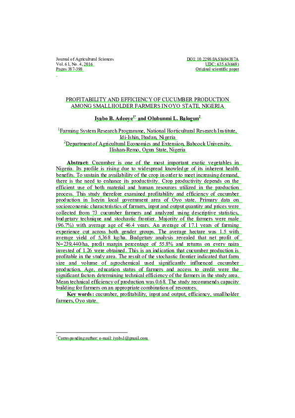 Cucumber research paper picture