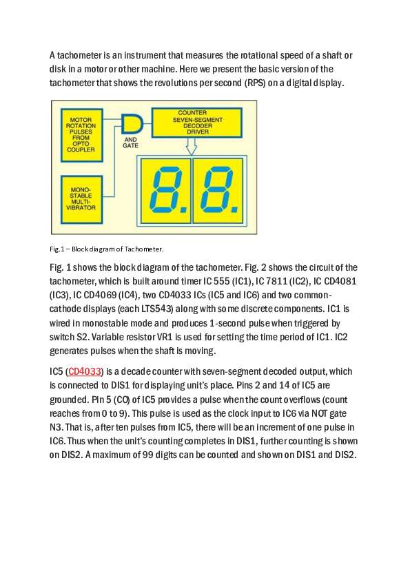 (DOC) Digital tachometer Sultana Kazi Academia.edu
