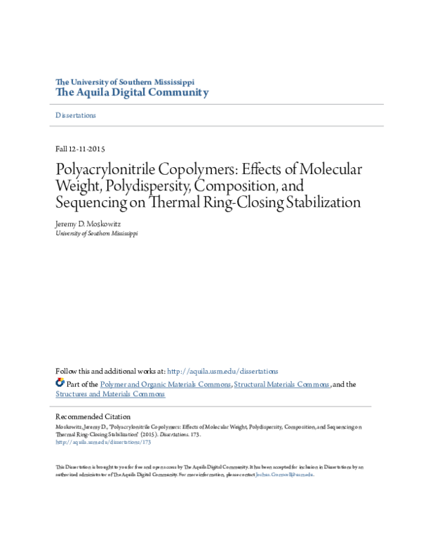 Polydispersity index less than 1 image